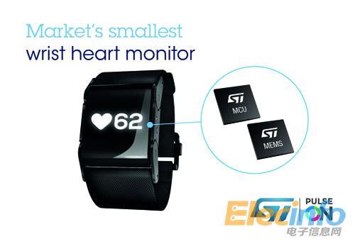 ST新聞稿1月6日 圖片——意法半導體(ST)助力PulseOn推出市場上最小的穿戴式心率監(jiān)測器
